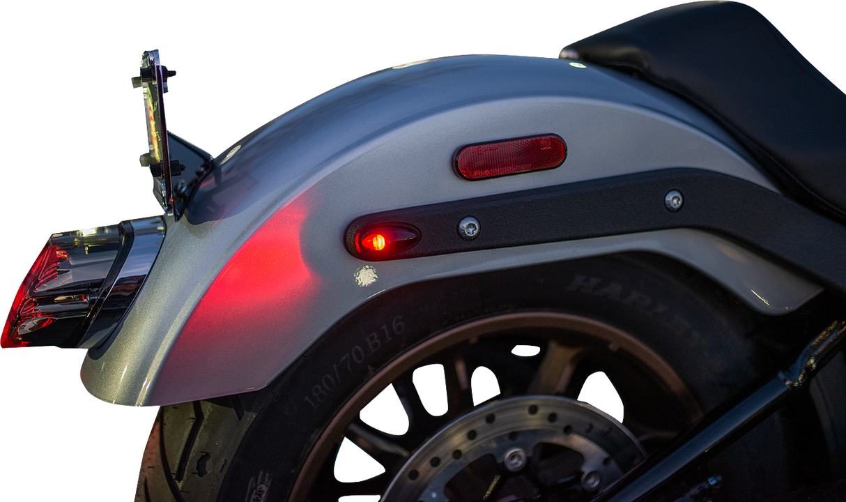 KODLIN USA 3-1 Mini Fender Strut Indicator Lights - Black K68489