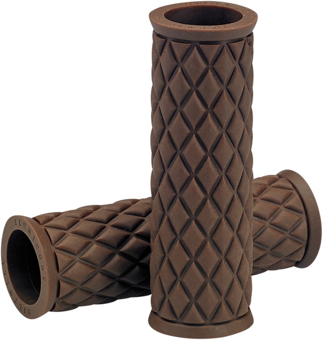 BILTWELL Alumicore Grips - Replacement - Chocolate 6706-0401