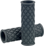 BILTWELL Alumicore Grips - Replacement - Gray 6706-0501