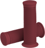BILTWELL Kung Fu Grips - 1" - Oxblood 6701-0301