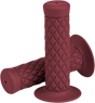 BILTWELL Thruster Bar Grips - 1" - Oxblood 6702-0301