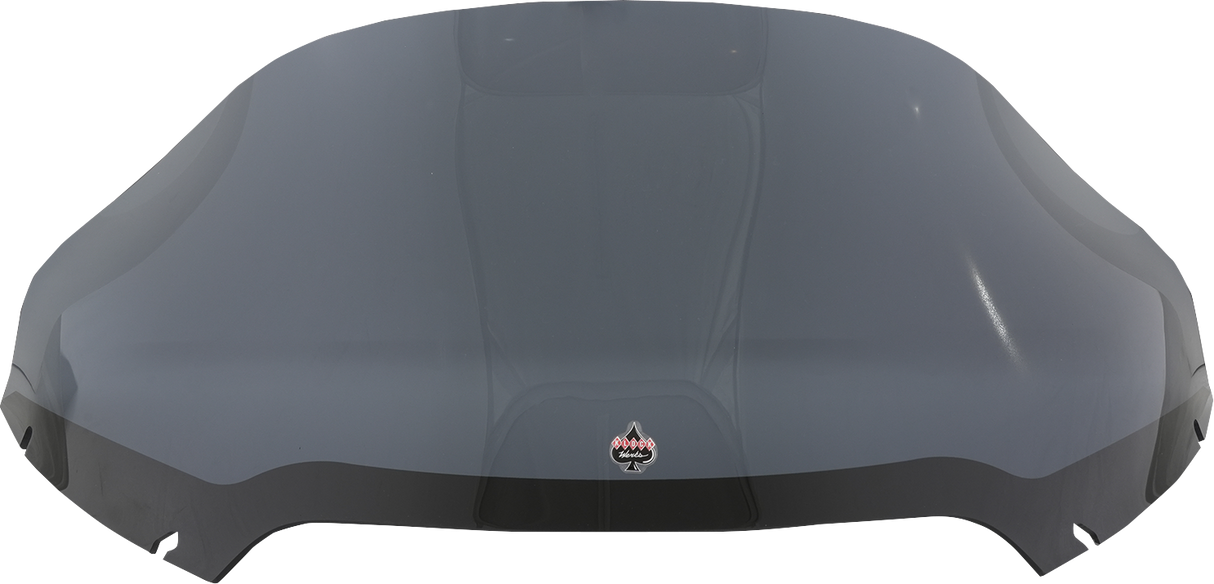 KLOCK WERKS Flare* Windshield - 10" - Dark Smoke - FLTR KWW-01-0622-DS