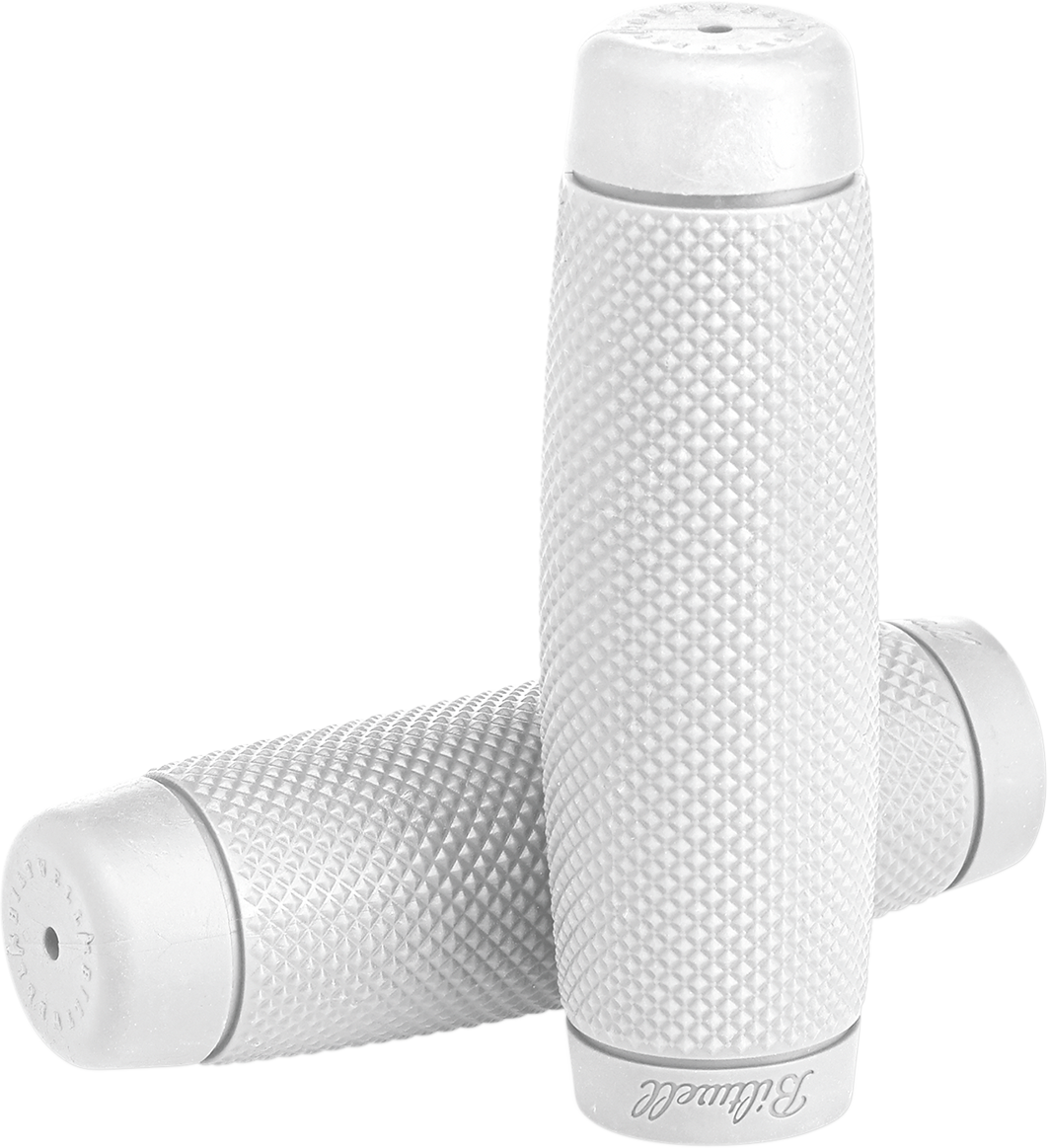 BILTWELL Recoil Bar Grips - 7/8" - White 6703-0278