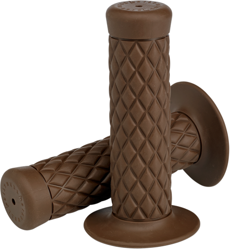 BILTWELL Thruster Bar Grips - 7/8" - Chocolate 6702-0478