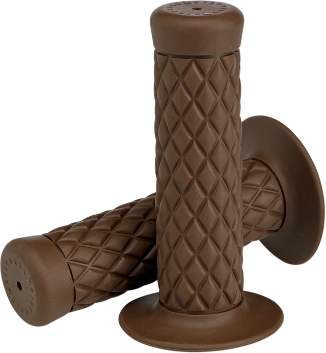 BILTWELL Thruster Bar Grips - 7/8" - Chocolate 6702-0478