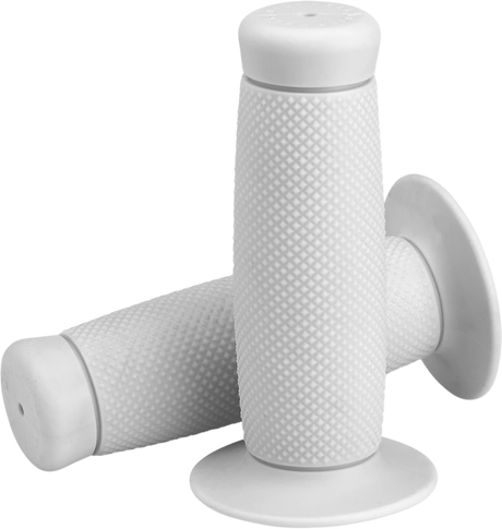 BILTWELL Renegade Bar Grips - 7/8" - White 6704-0278