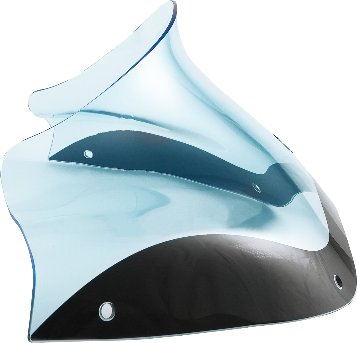 KLOCK WERKS Kolor Flare* Windshield - 8" - Blue Ice - FLTR KWW-01-0627