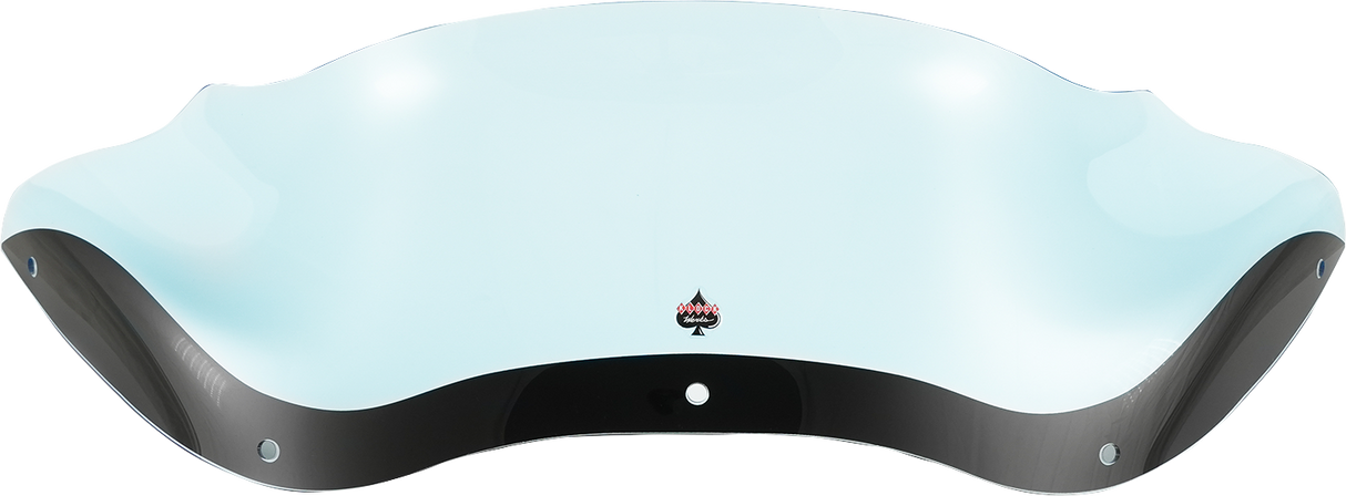 KLOCK WERKS Kolor Flare* Windshield - 8" - Blue Ice - FLTR KWW-01-0627