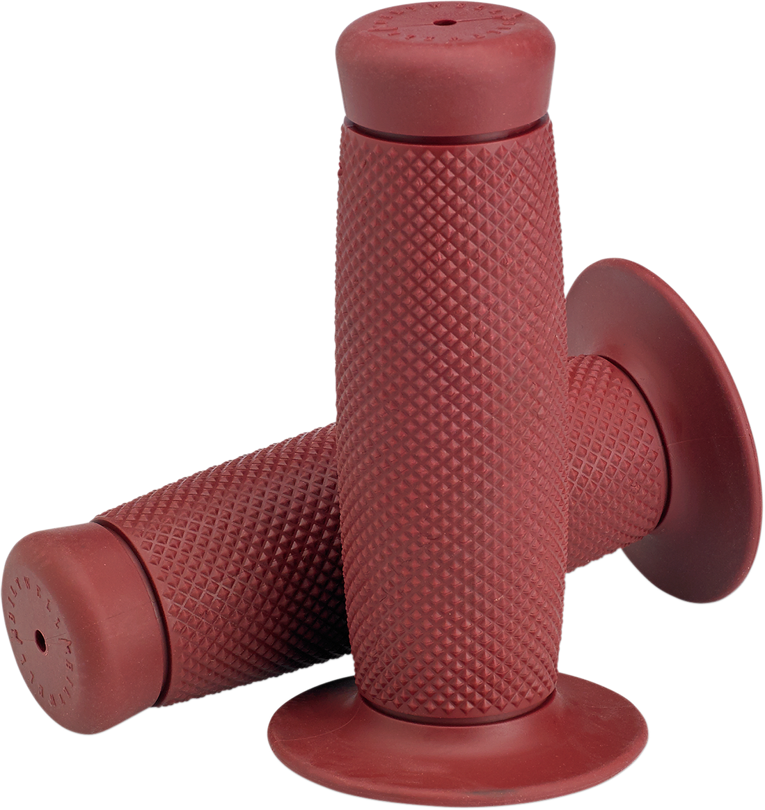 BILTWELL Renegade Bar Grips - 7/8" - Oxblood 6704-0378