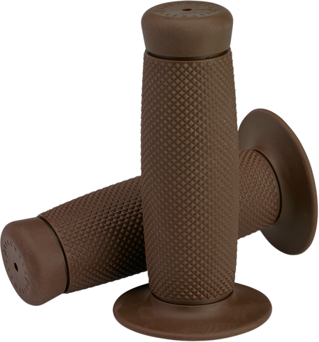 BILTWELL Renegade Bar Grips - 7/8" - Chocolate 6704-0478