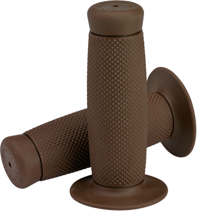 BILTWELL Renegade Bar Grips - 7/8" - Chocolate 6704-0478
