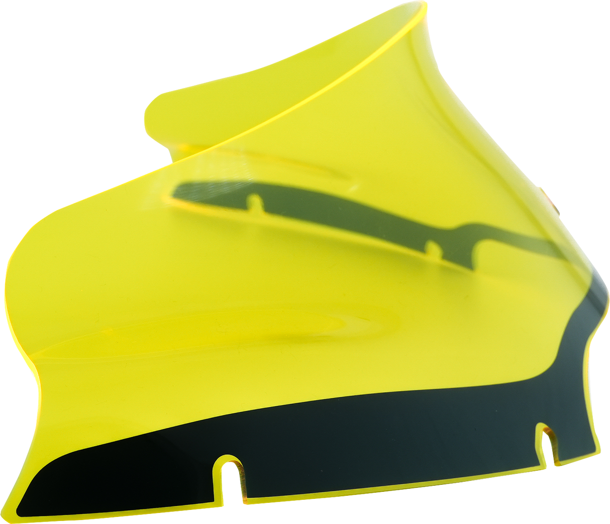 KLOCK WERKS Kolor Flare* Windshield - 6" - Yellow Ice - FLTR KWW-01-0629