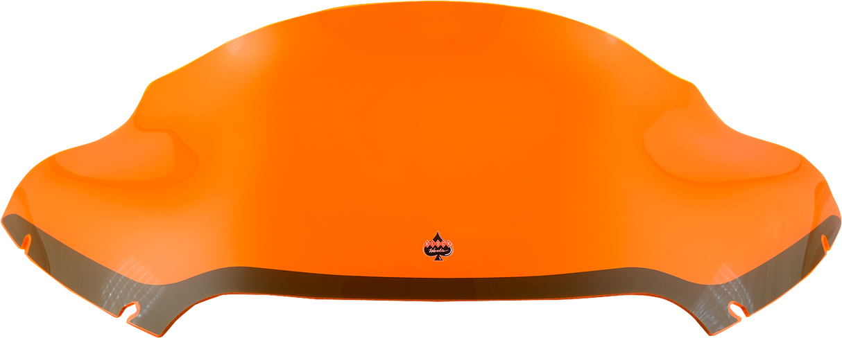 KLOCK WERKS Kolor Flare* Windshield - 9" - Orange Ice - FLTR KWW-01-0633