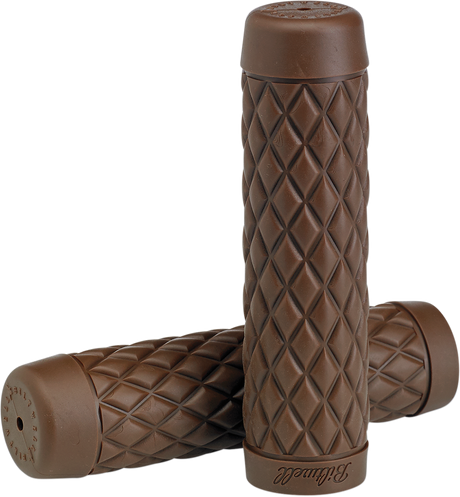 BILTWELL Torker Grips - 7/8" - Chocolate 6705-0478
