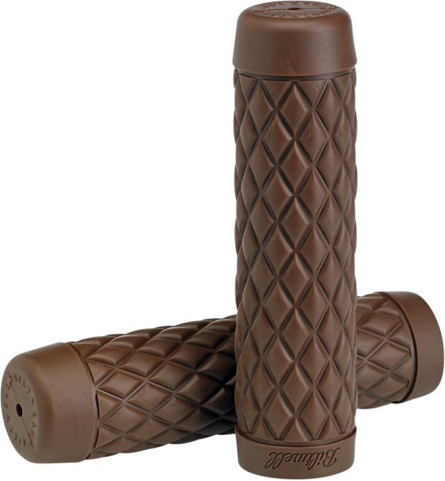 BILTWELL Torker Grips - 7/8" - Chocolate 6705-0478