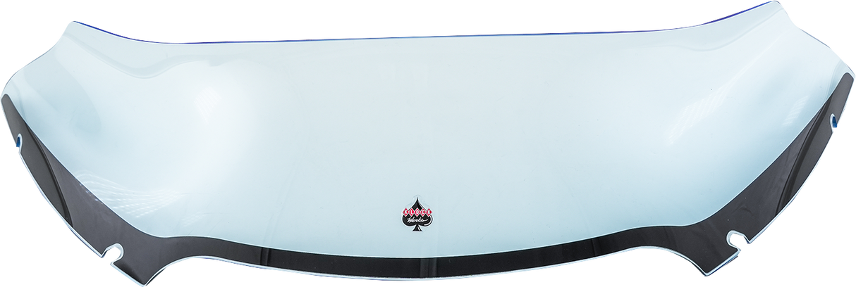 KLOCK WERKS Kolor Flare* Windshield - 6" - Blue Ice - FLTR KWW-01-0632