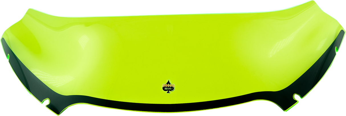 KLOCK WERKS Kolor Flare* Windshield - 6" - Green Ice - FLTR KWW-01-0631