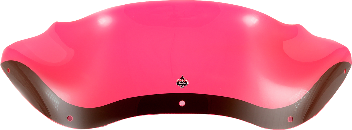 KLOCK WERKS Kolor Flare* Windshield - 8" - Pink Ice - FLTR KWW-01-0625