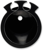 BILTWELL Whiskey Throttle Tube - Black 6603-201-01