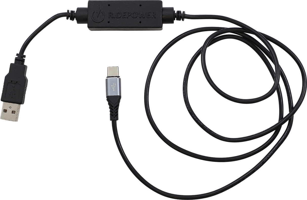 RIDEPOWER USB to USB-C Cable - Charger - Single-End - 4' 1248USBUSBC4FT