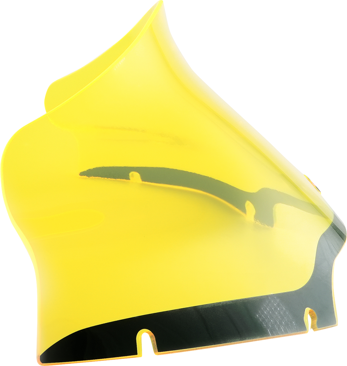 KLOCK WERKS Kolor Flare* Windshield - 9" - Yellow Ice - FLTR KWW-01-0634