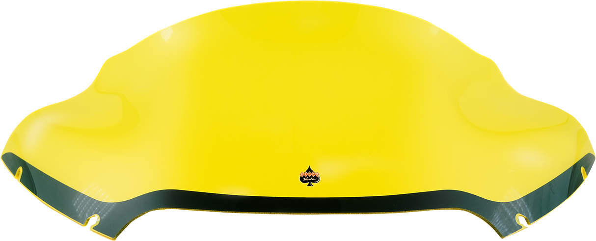 KLOCK WERKS Kolor Flare* Windshield - 9" - Yellow Ice - FLTR KWW-01-0634
