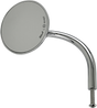 BILTWELL Mirror - Utility - Side View - Round - Perch - Chrome - Each 6503-400-531
