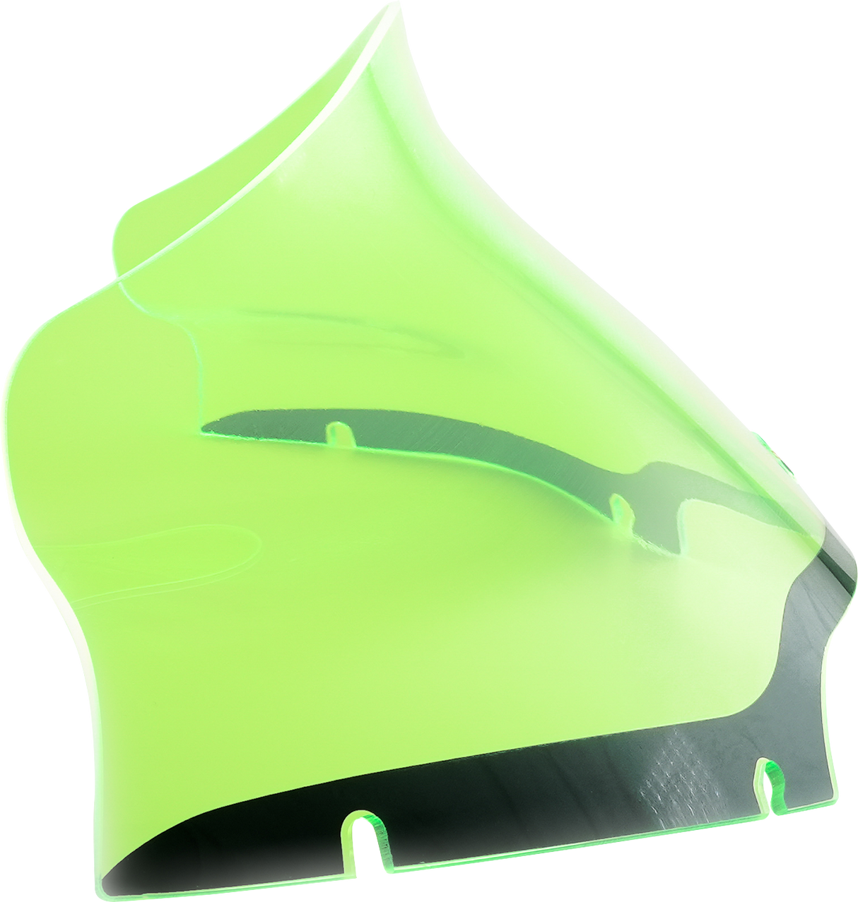 KLOCK WERKS Kolor Flare* Windshield - 9" - Green Ice - FLTR KWW-01-0636