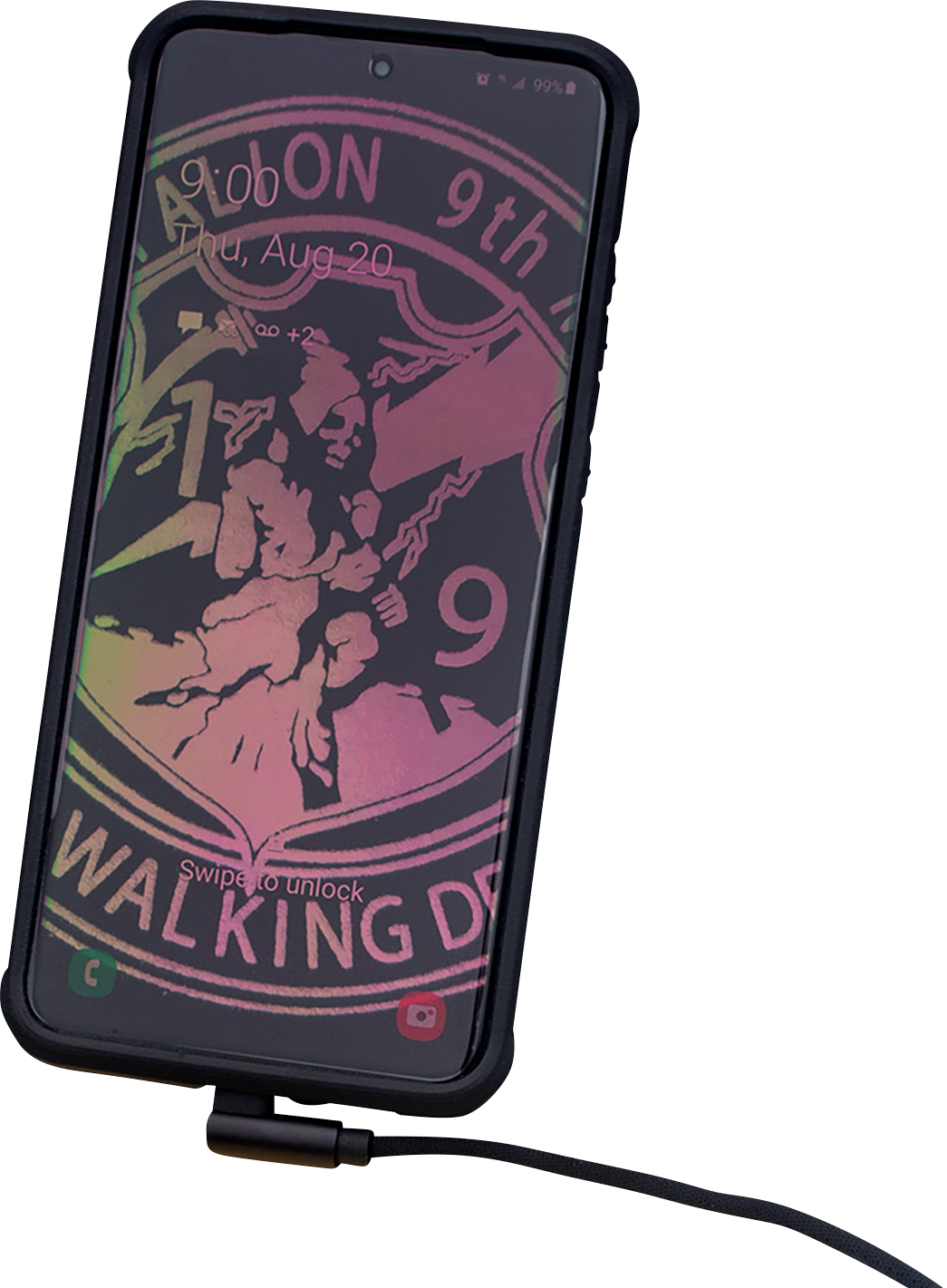 RIDEPOWER USB to 90? USB-C Cable - Charger - Single-End - 12" 90DEGUSBUSBC12