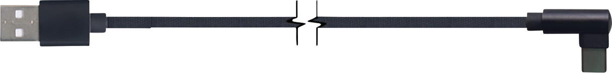 RIDEPOWER USB to 90? USB-C Cable - Charger - Single-End - 12" 90DEGUSBUSBC12