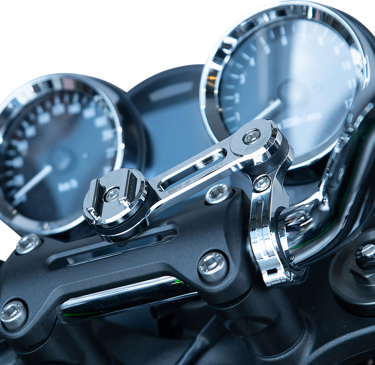 SP CONNECT Phone Mount - Pro - Handlebar Clamp - Chrome 53238 - Cycle City Outdoors