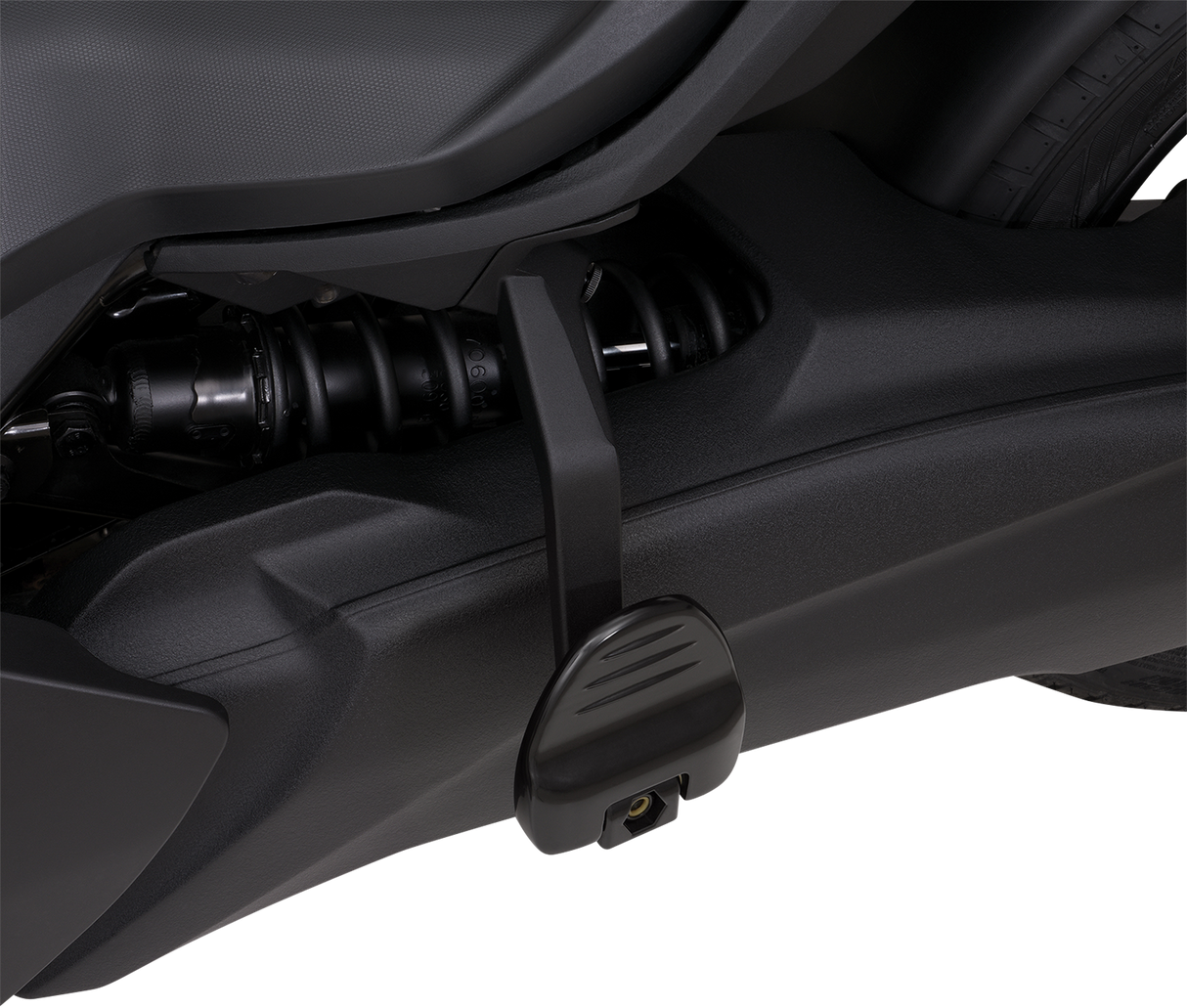 SHOW CHROME Adjustable Passenger Boards - Black - Ryker 41-413BK