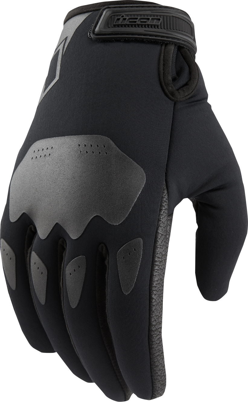 ICON Hooligan™ Insulated Gloves - Black - 2XL 3301-4491