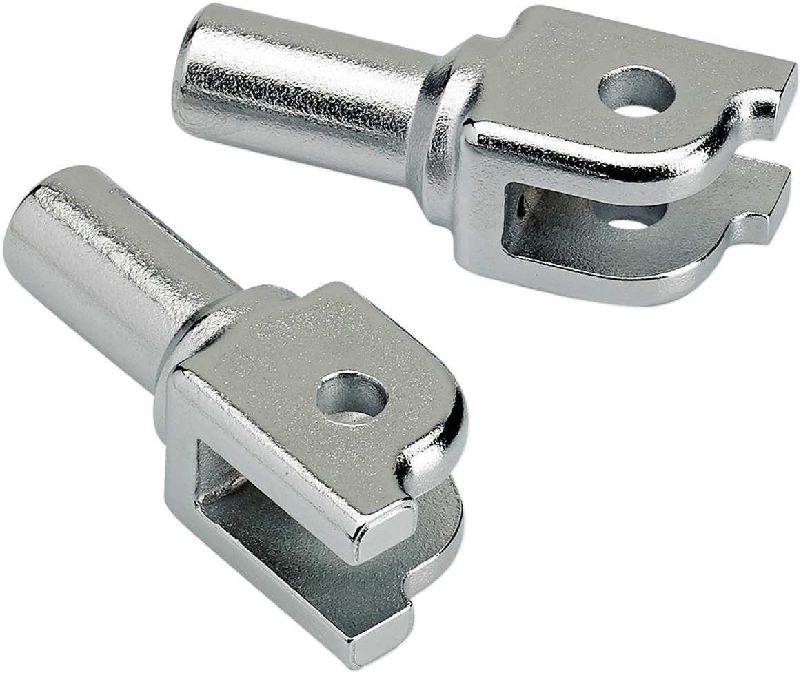 BILTWELL Foot Peg Mount - Chrome - Softail 0107-1640-05
