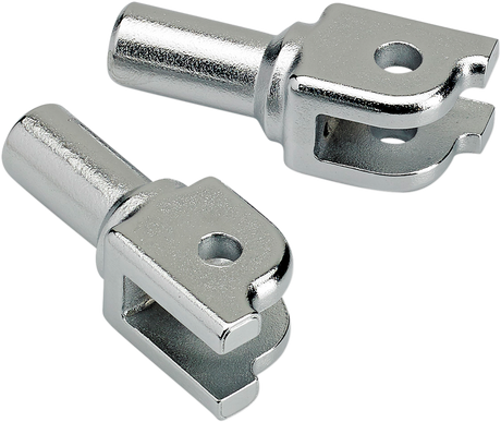 BILTWELL Foot Peg Mount - Chrome - Softail 0107-1640-05