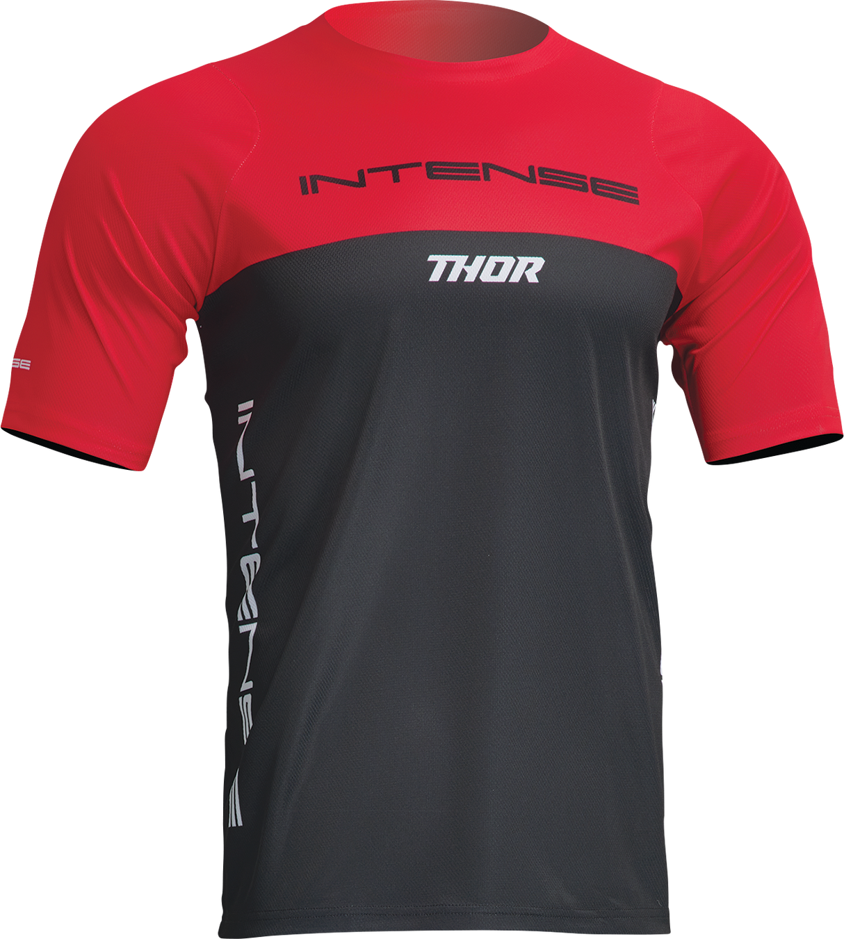 THOR Intense Assist Censis Jersey - Short-Sleeve - Red/Black - XL 5020-0208 - Cycle City Outdoors