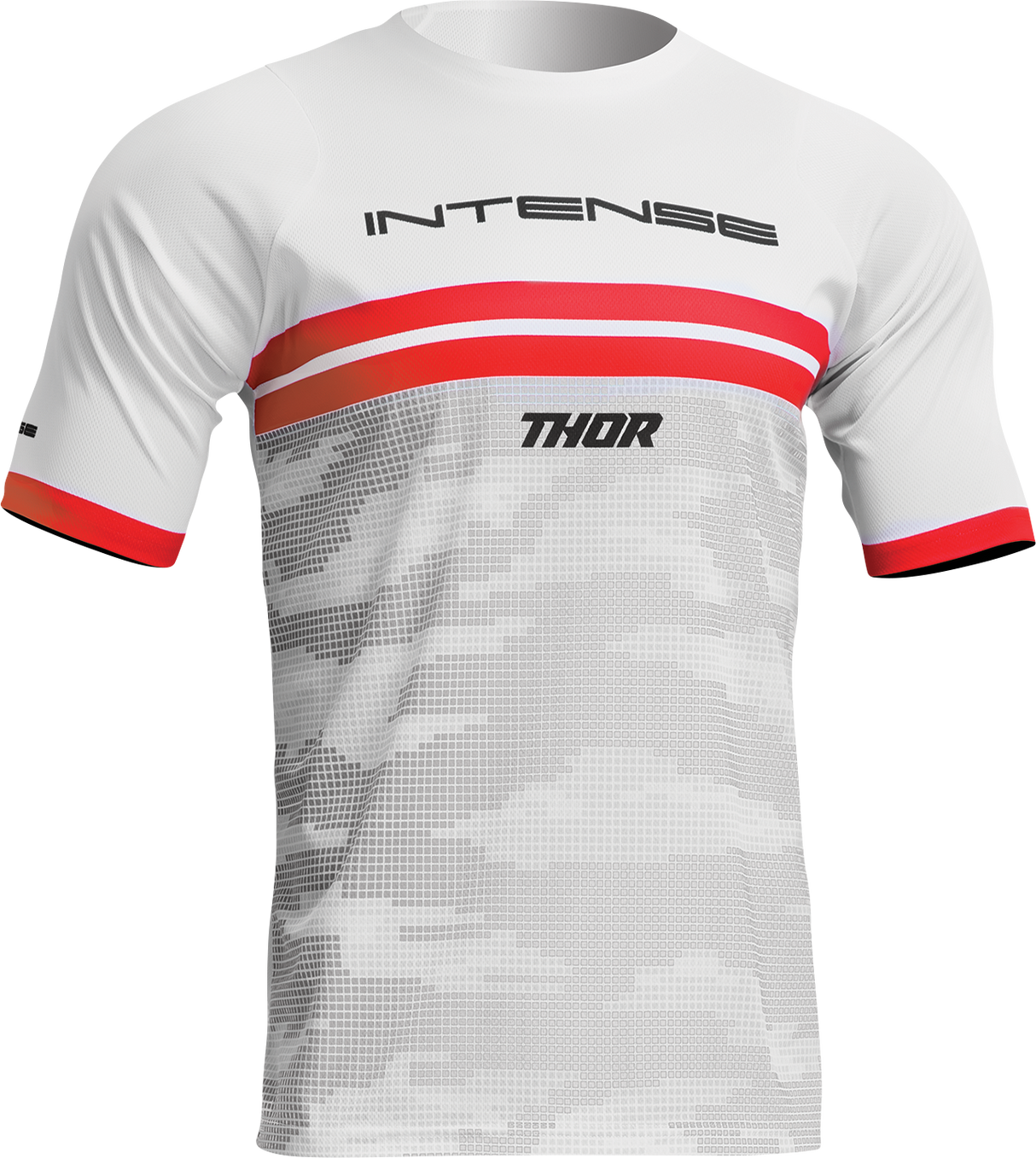 THOR Intense Assist Decoy Jersey - Short-Sleeve - White/Camo - Large 5020-0201 - Cycle City Outdoors