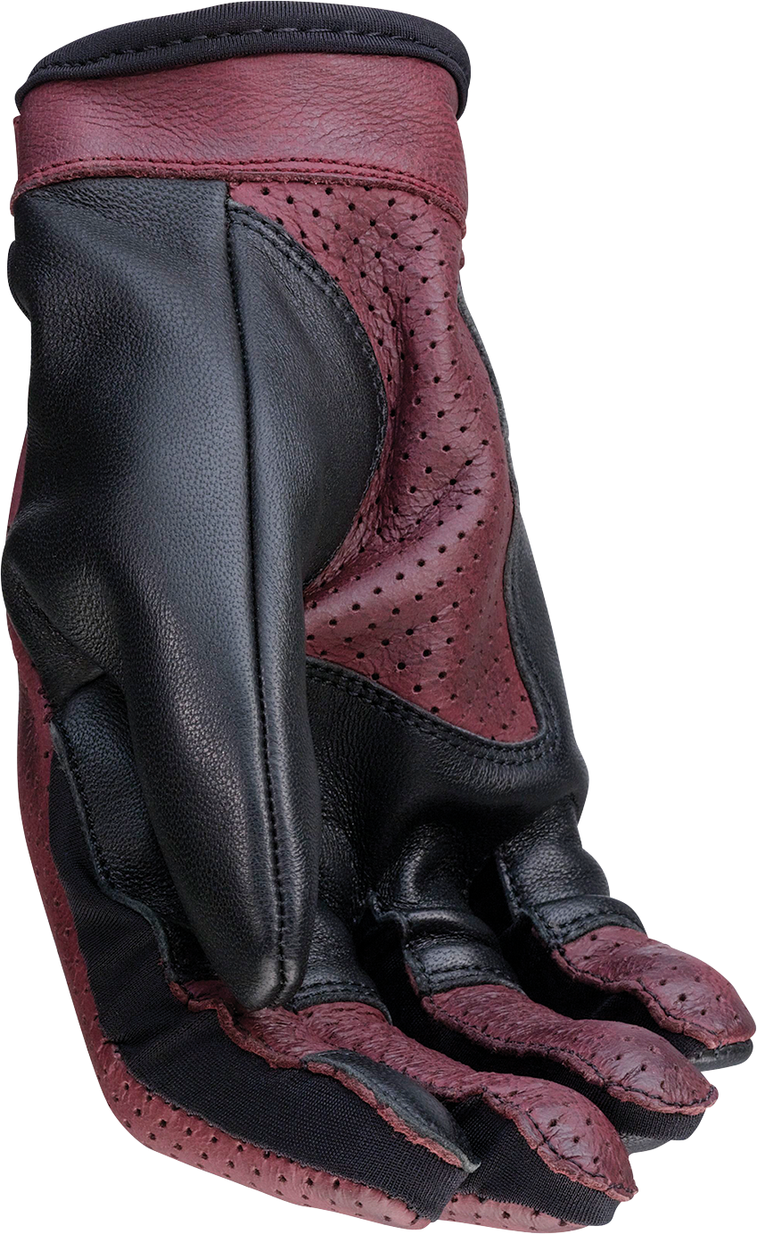 Z1R Women's Combiner Gloves - Black/Red - 2XL 3302-0896