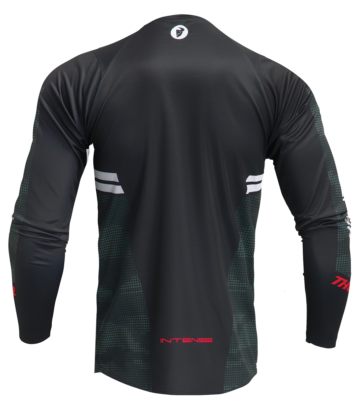 THOR Intense Assist Berm Long-Sleeve Jersey - Black/Camo - Large 5020-0225 - Cycle City Outdoors