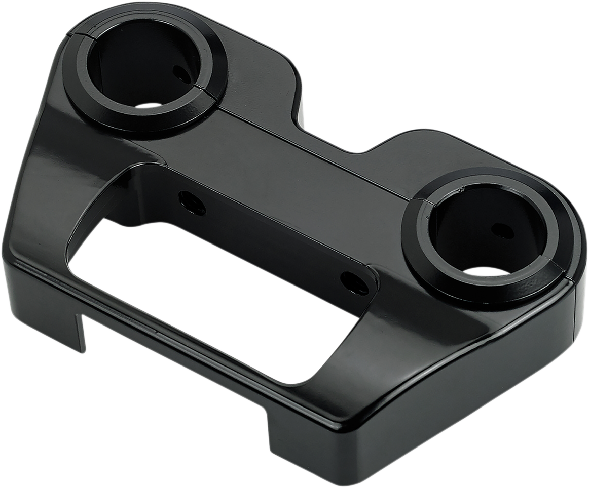 BILTWELL Billet Dash Panel - Black 6906-201