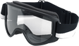 BILTWELL Moto 2.0 Goggle - Bolts - Black - Clear Lens 2101-5101-015