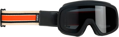 BILTWELL Overland 2.0 Goggle - Racer - Black/Orange/Cream - Smoke Lens 2111-5102-005