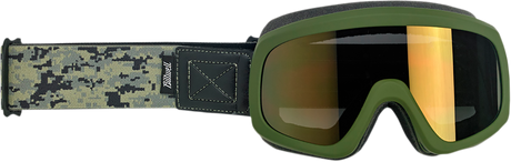 BILTWELL Overland 2.0 Goggle - Grunt - Olive Camo - Bronze Lens 2111-6003-008