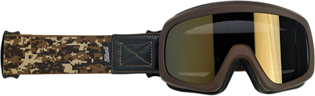 BILTWELL Overland 2.0 Goggle - Grunt - Desert Camo - Bronze Lens 2111-5822-009
