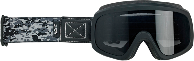 BILTWELL Overland 2.0 Goggle - Grunt - Black Camo - Smoke Lens 2111-5102-010