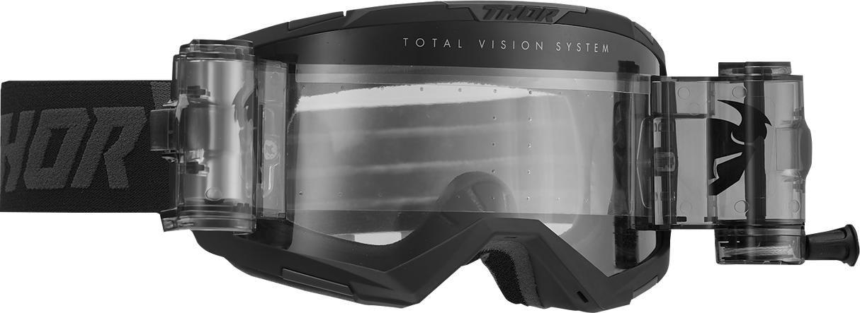 THOR Regiment Storm Roll-Off Goggle - Storm Black - Clear 2601-2970