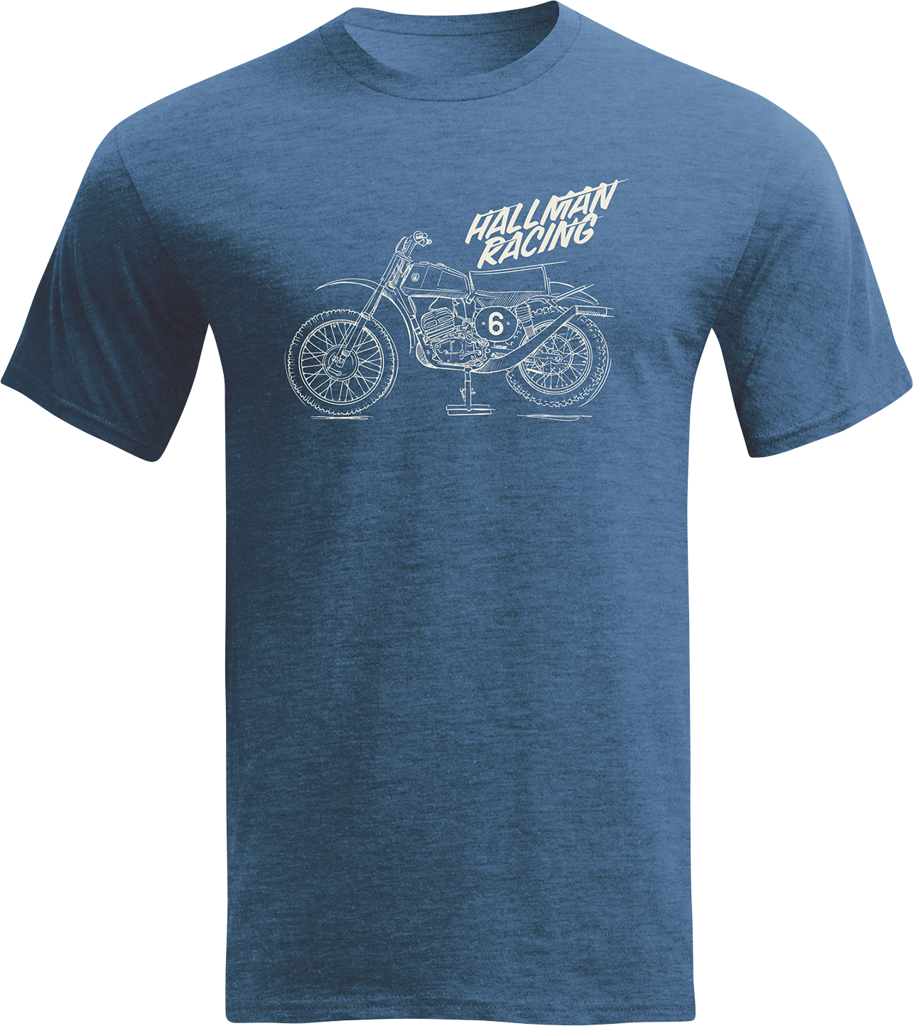 THOR Hallman CZ T-Shirt - Indigo Heather Navy - Small 3030-22640