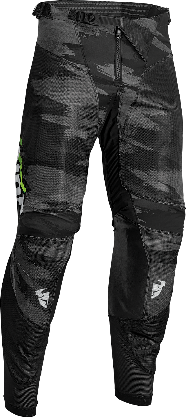 THOR Pulse Air Cameo Pants - Gray Camo/White - 36 2901-10185