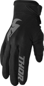 Thor Women's Sector Gloves - Black/Gray - Medium 3331-0239 - Cycle City Outdoors