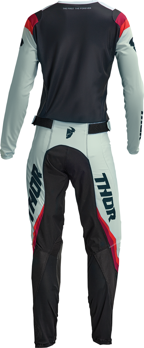 THOR Women's Pulse REV Jersey - Black/Mint - XS 2911-0252